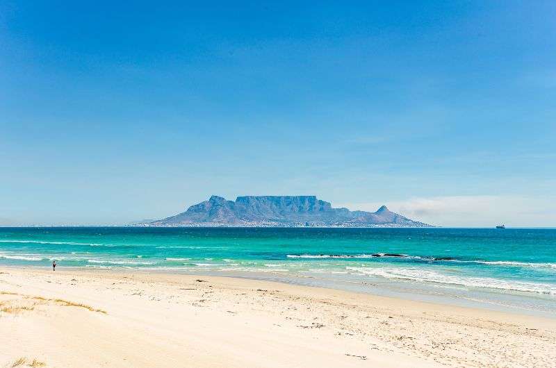 Bloubergstrand beach, Cape Town