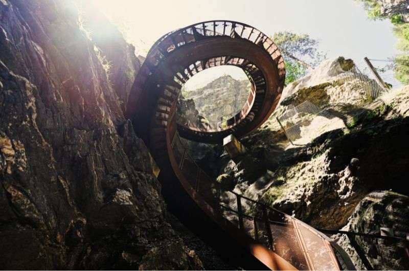 Lichtenstein Klamm, Austria gorge 