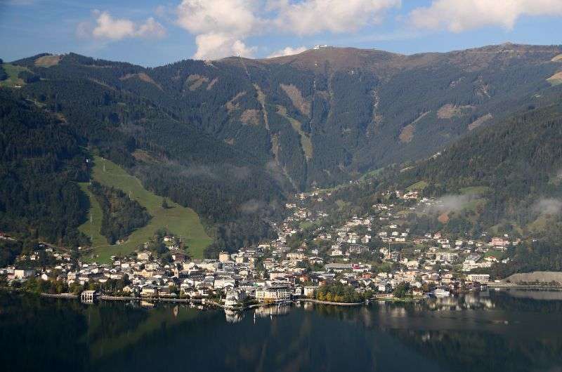 Zell am See in Austria, top tourist attraction