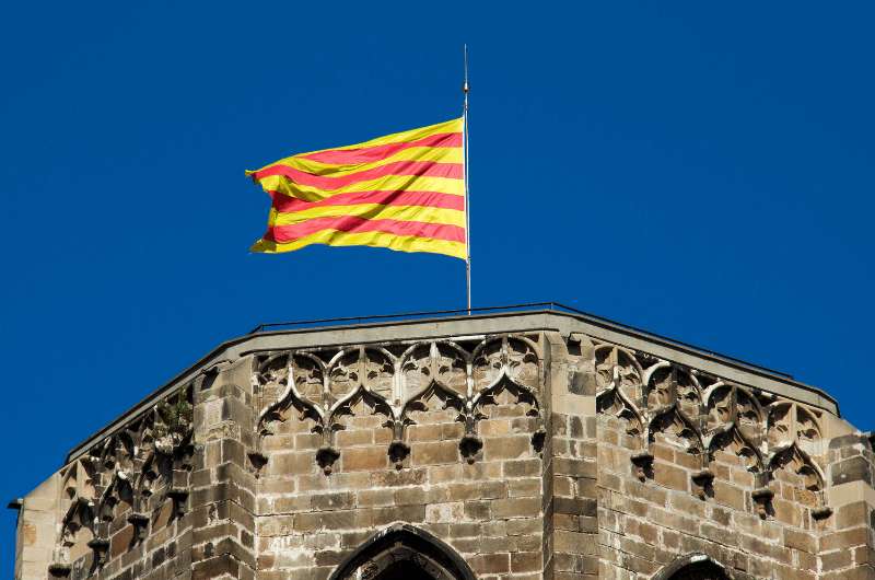 catalan flag, Spain