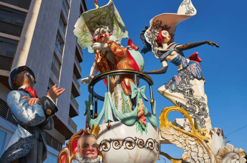 Las Fallas Fesival, Spain