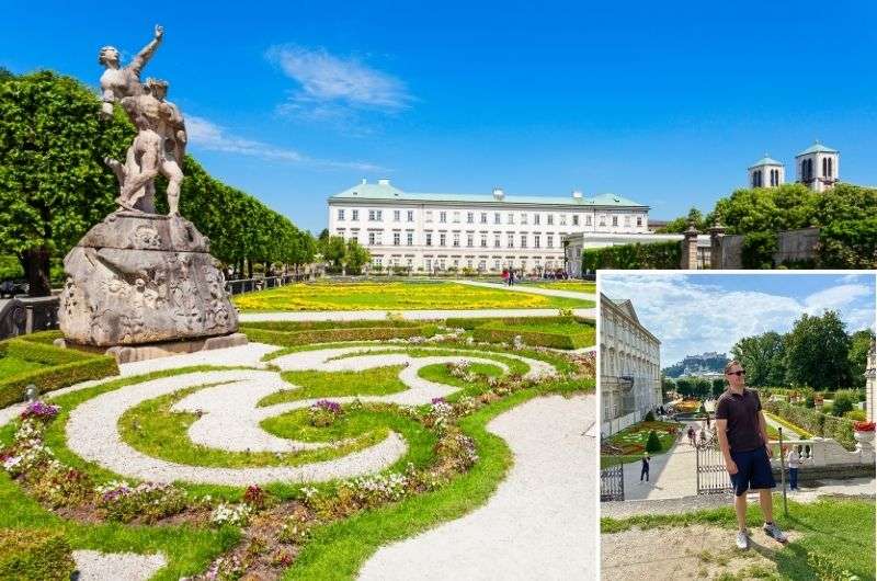 Mirabell Palace in Salzburg, Austria