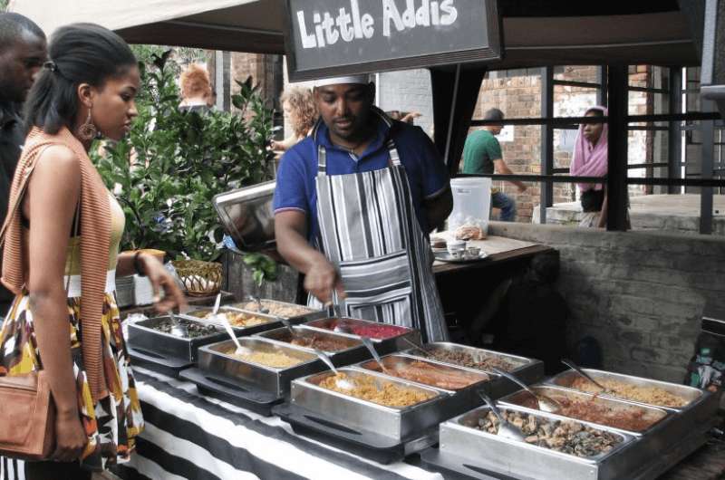 Market on Main, Maboneng. in Johannesburg, South Africa