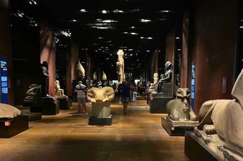 Egyptian Museum in Turin, Museo Egizio, Statues