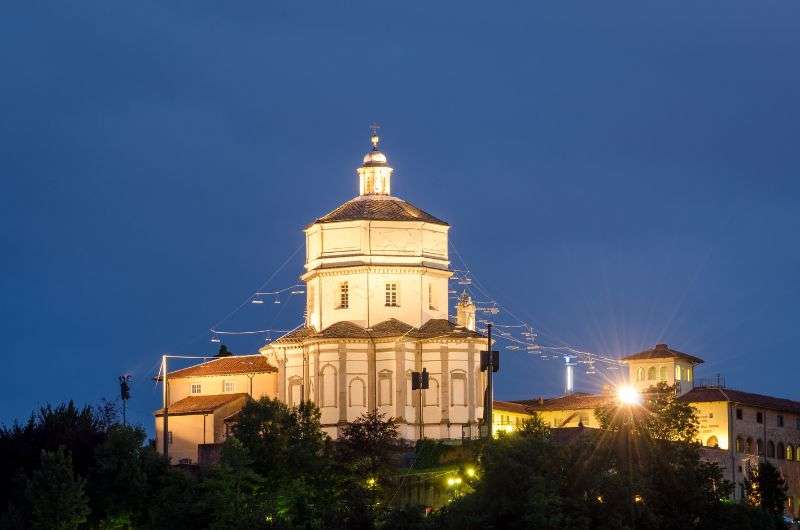 Monte dei Capuccini in the night, photo by Next level of travel