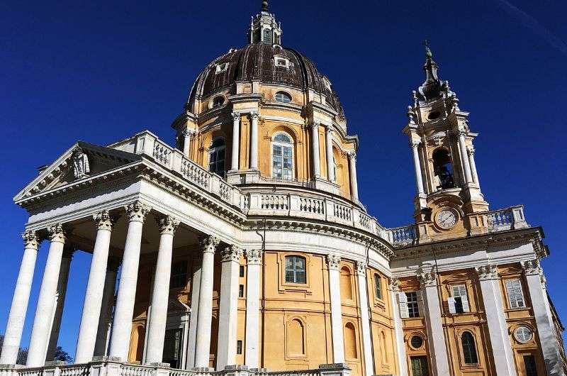 The basilica of Superga, Turin