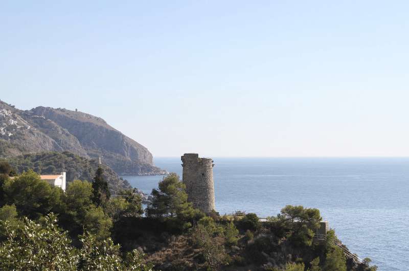  Tower viewpoint in Nerja (Andalusia)