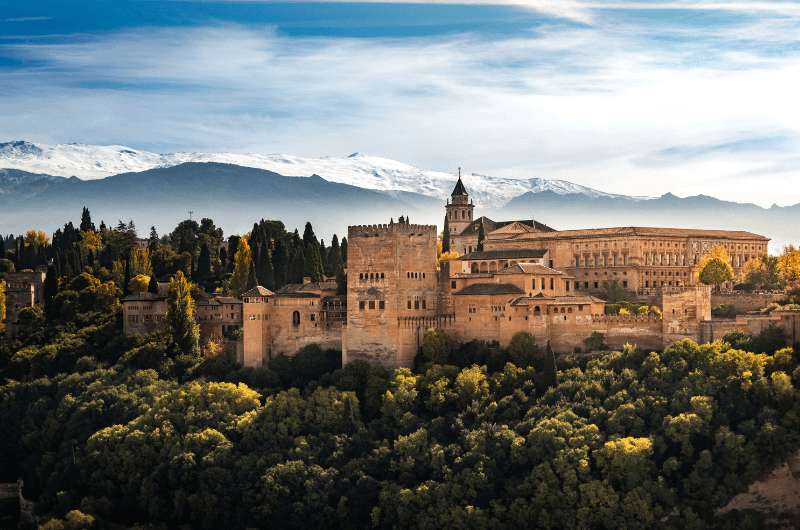 Alhambra in Granada (Andalusia)