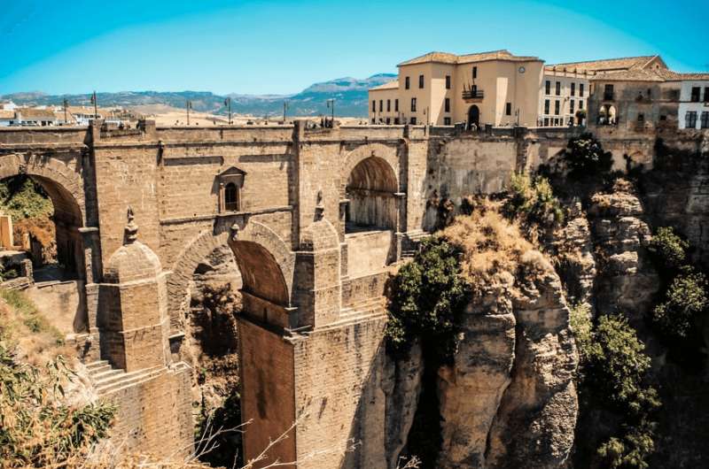 Bridge, gorge, Ronda (Andalusia)