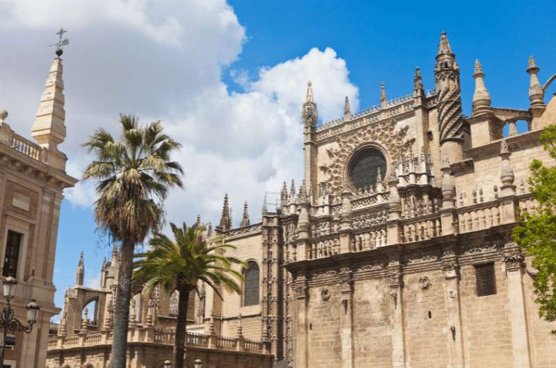 Cathedral in Sevilla (Andalusia)