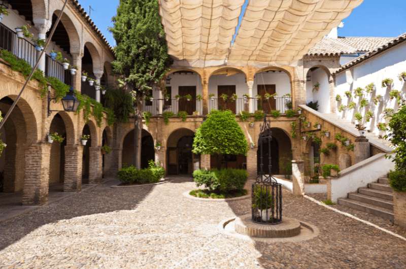 Courtyards in Cordoba (Andalusia)