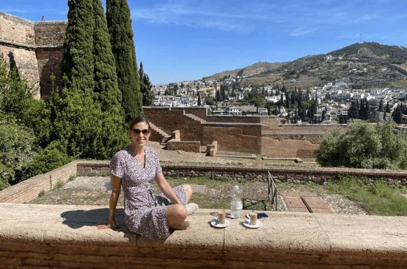 Tourist in Granada, Spain