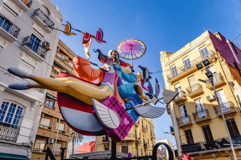 Las Fallas Festival in Valencia