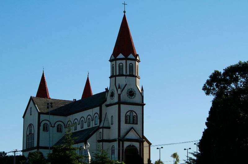 Church of the Sacred Heart of Jesus in Puerto Varas, Chile