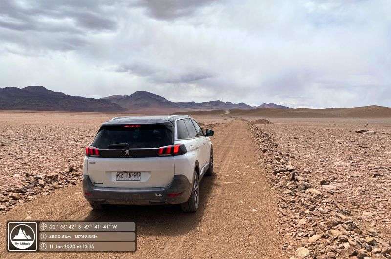 Driving a car in Chile, photo by Next Level of Travel