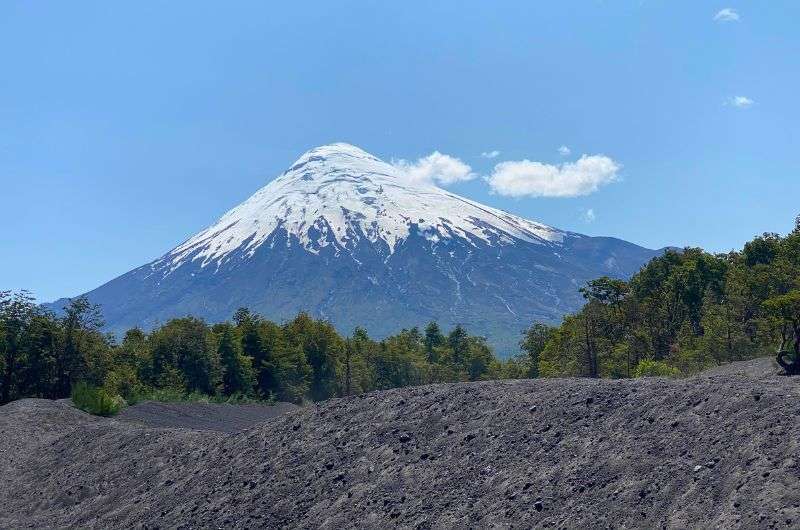 Osorno Volcano in Chile, viewed from the tourist trail, photo by Next Level of Travel