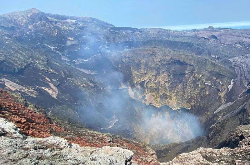 Villarrica volcano in Chile, photo by Next Level of Travel