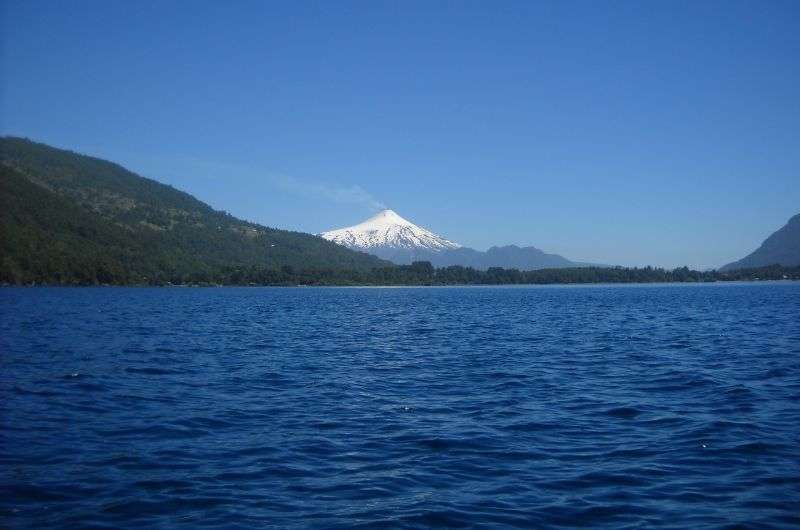 Kayaking, Lago Villarrica, Chile