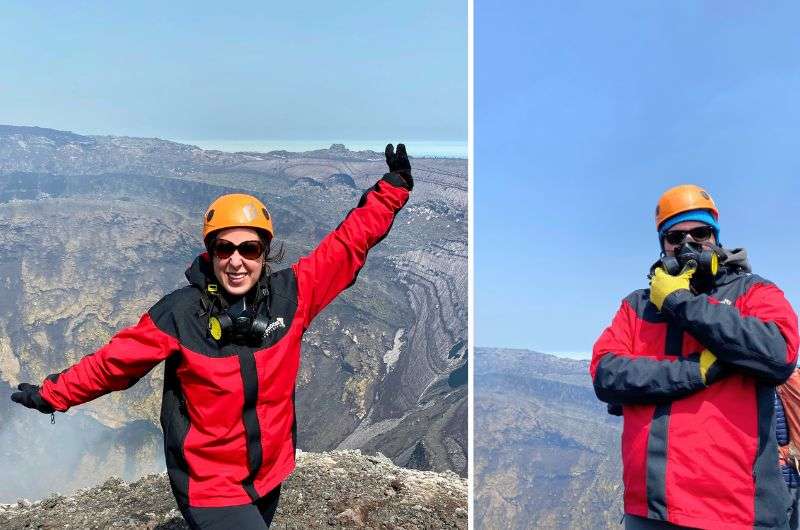 Villarica Climbing, caldera, volcano