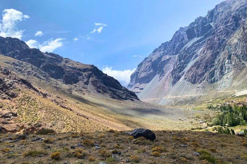 Maipo Canyon in Chile, photo by Next Level of Travel