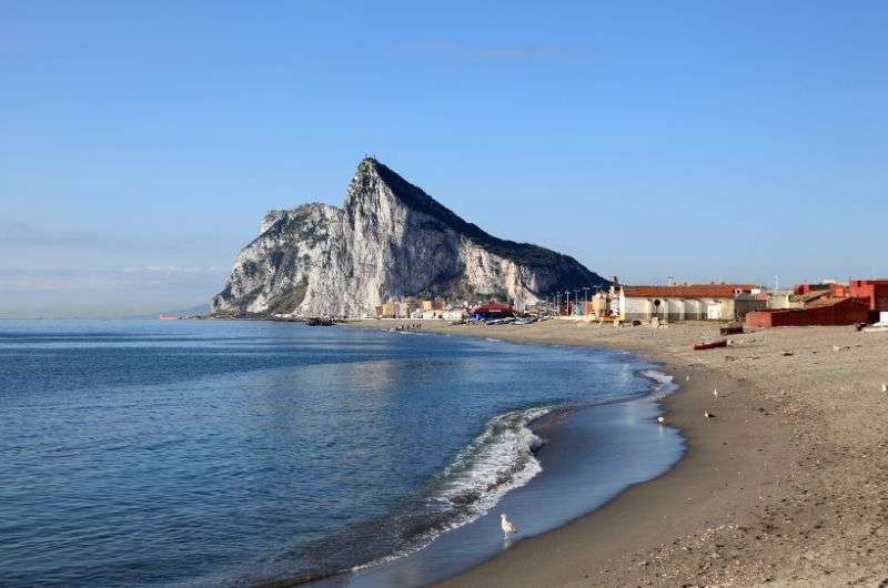 Eastern Beach in Gibraltar