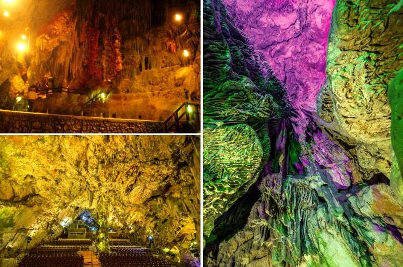 St. Michael’s Cave  on Gibraltar, Spain-UK