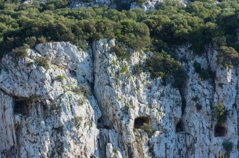 The Great Siege Tunnels in Gibraltar, Spain-UK