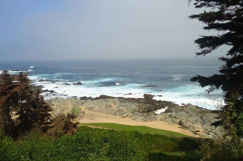 Isla Negra coast in Chile