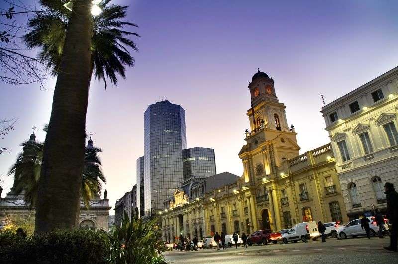 Streets in Santiago Chile, 2-week itinerary