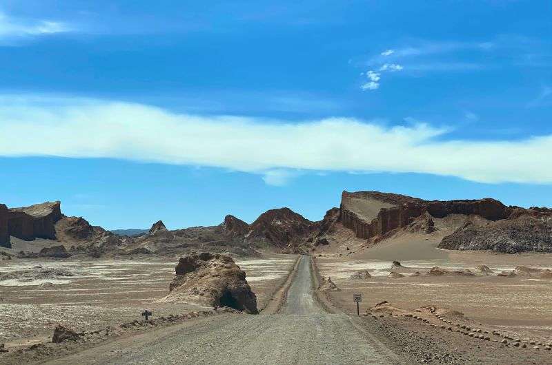 Driving around Atacama Desert in Chile, photo by Next Level of Travel