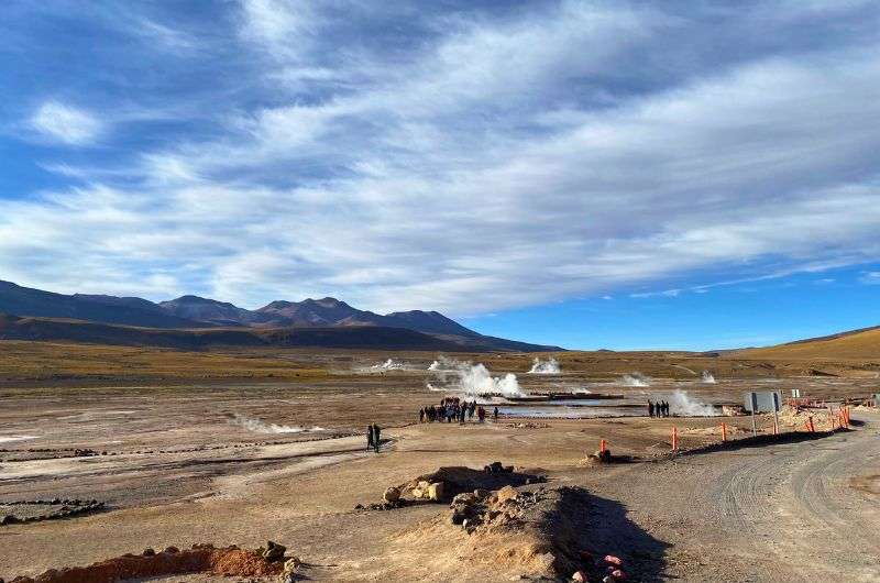 El Tatio Geysers in San Pedro de Atacama in Chile, photo by Next Level of Travel