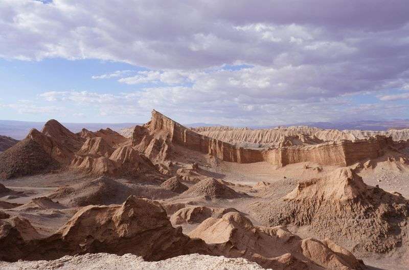 Valle de la Luna in San Pedro de Atacama, Chile