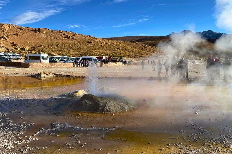 Visiting El Tatio Geysers in San Pedro de Atacama, Chile, photo by Next Level of Travel