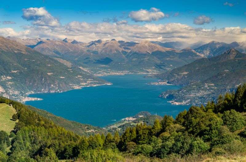 Monte Grona Hike, Lake Como view, Lago di Como, Lombardy