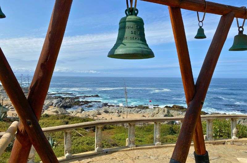 Bell at Pablo Neruda House near Valparaiso in Chile, photo by Next Level of Travel