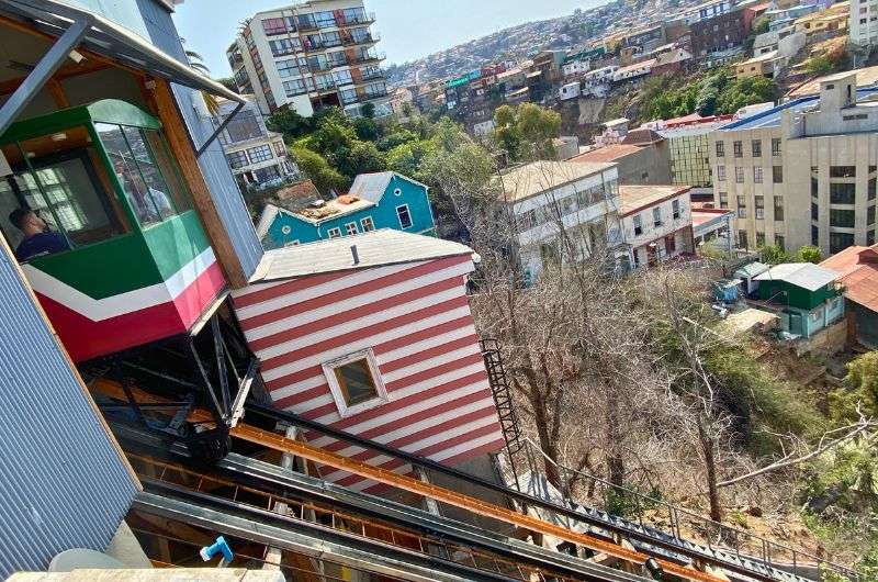 Cable Car in Valparaiso, photo by Next Level of Travel 