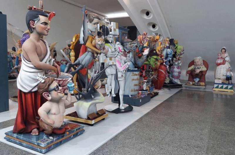 Inside the Museum of Fallas Artists in Valencia