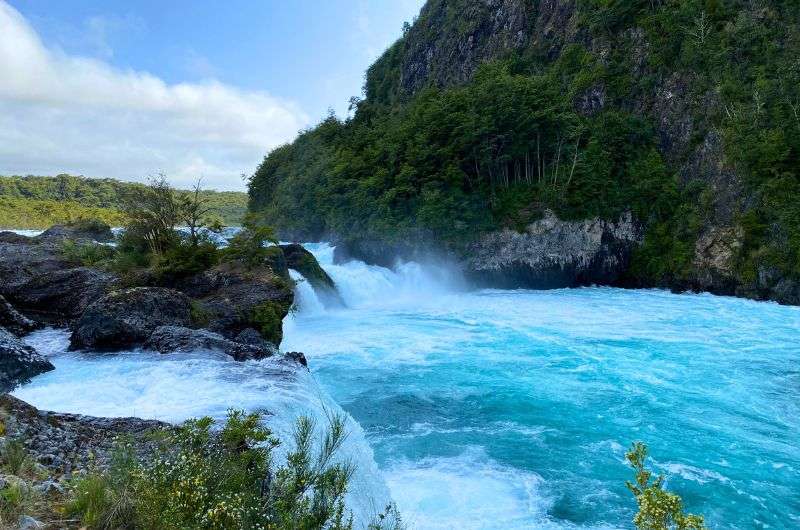 Petrohué Waterfalls in Chile, photo by Next Level of Travel