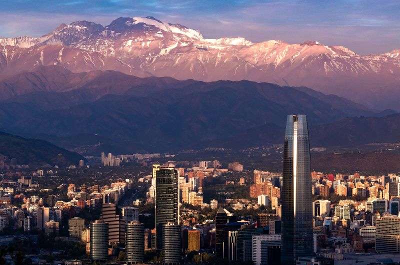 Santiago de Chile cityscape, Chile 3-week itinerary