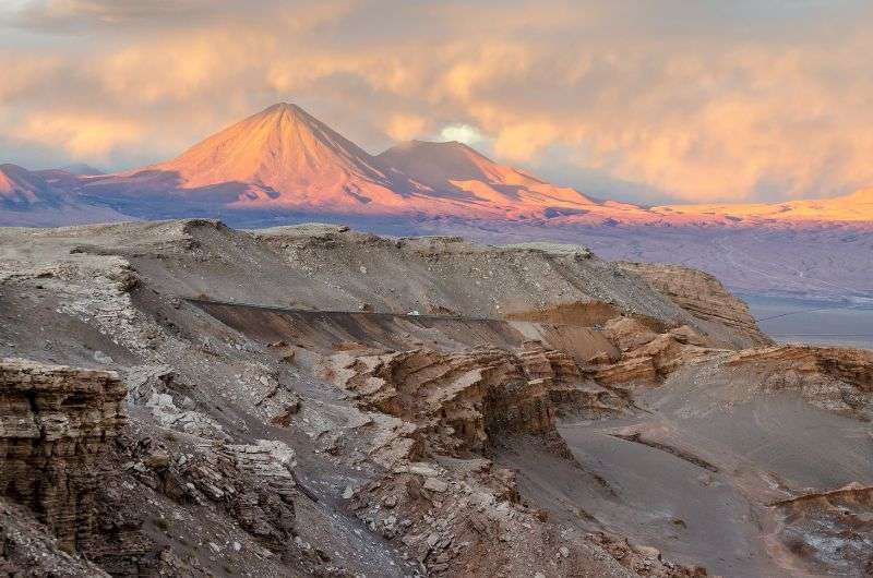 Valle de la Luna in San Pedro de Atacama, Chile