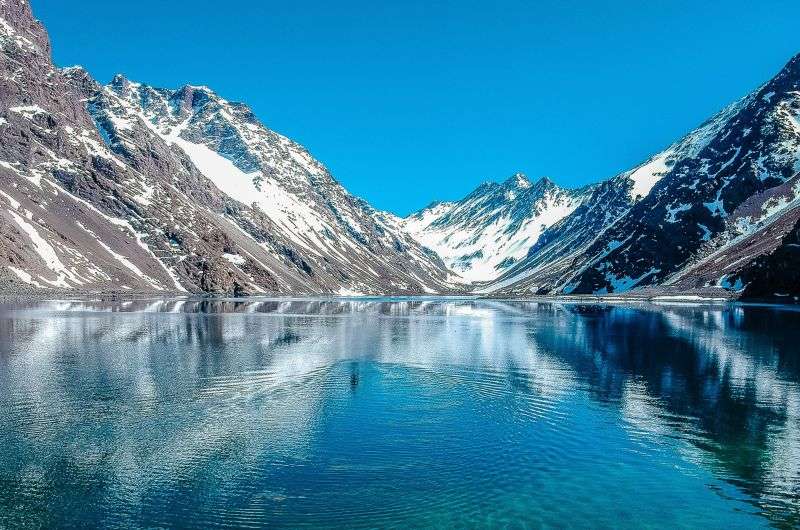 El Yeso Dam in Chile