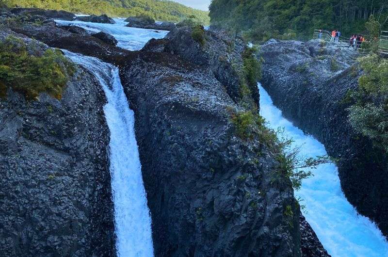 Petrohué Waterfalls in Chile, photo by Next Level of Travel