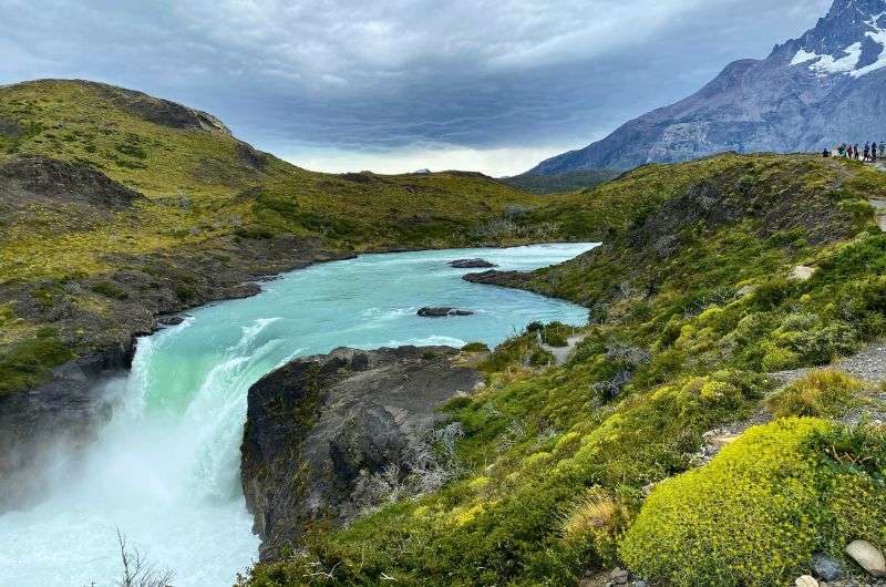 Salto Grande Waterfall on Cuerno lookout hike in Chile, photo by NExt LEvel of Travel