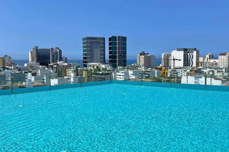 Hotel pool in Lima, photo by Next Level of Travel