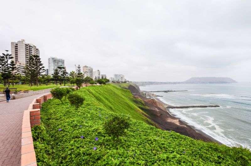 Lima Miraflores walk, Peru