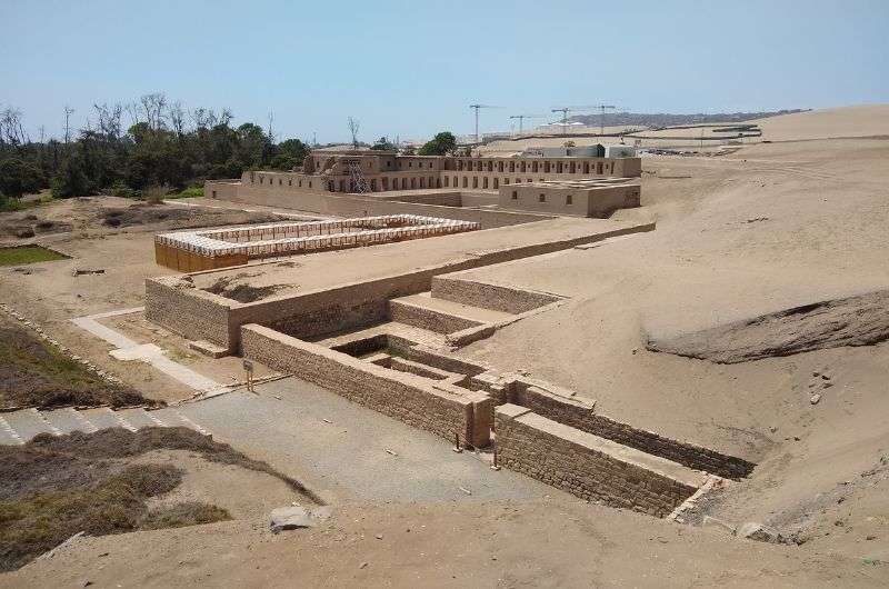 Pachacamac museum in Lima, Peru