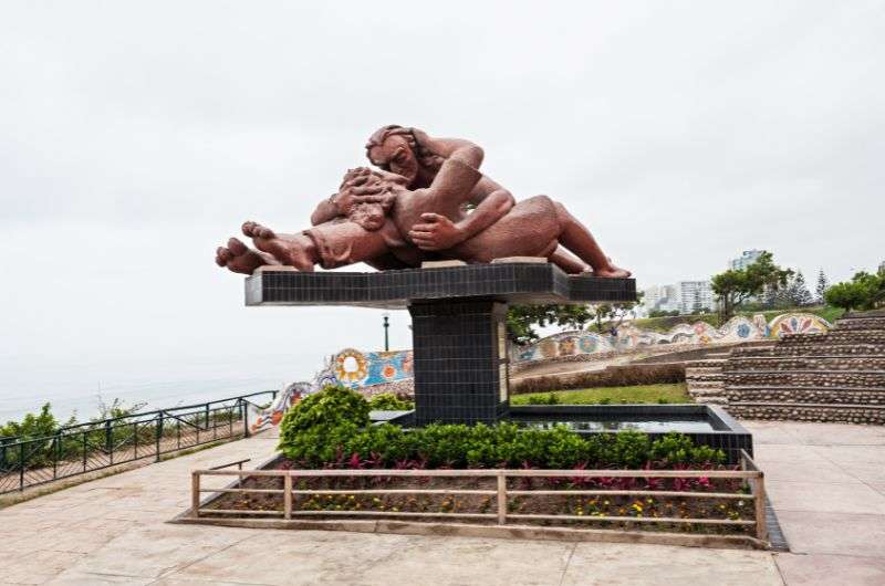 Parque del Amor in Lima, Peru