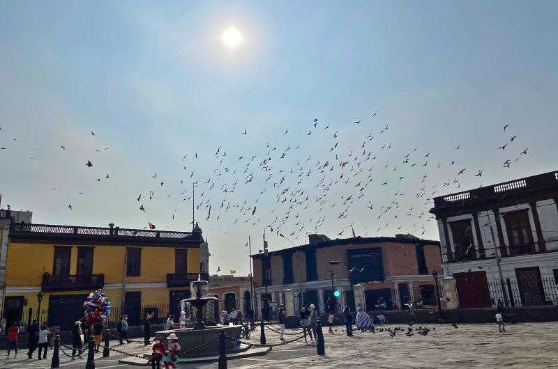 Plaza de Armas in Lima, photo by Next LEvel of Travel