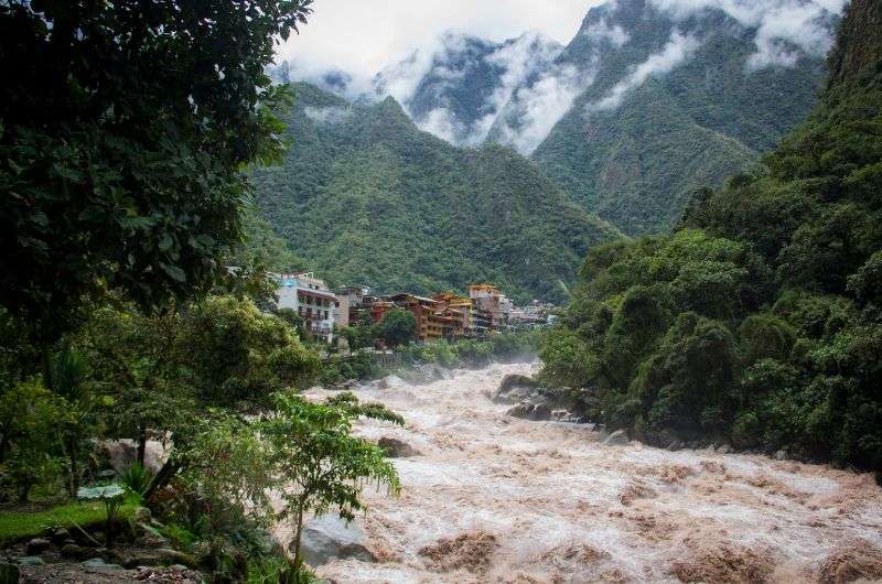 Aguas Calientes in Peru