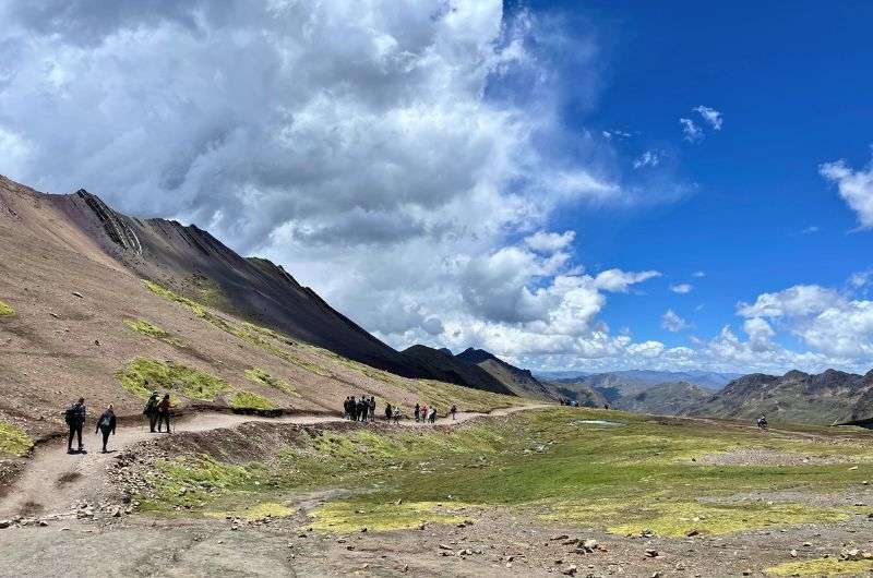 On the Rainbow Mountain hike in Peru, photo by Next Level of Travel